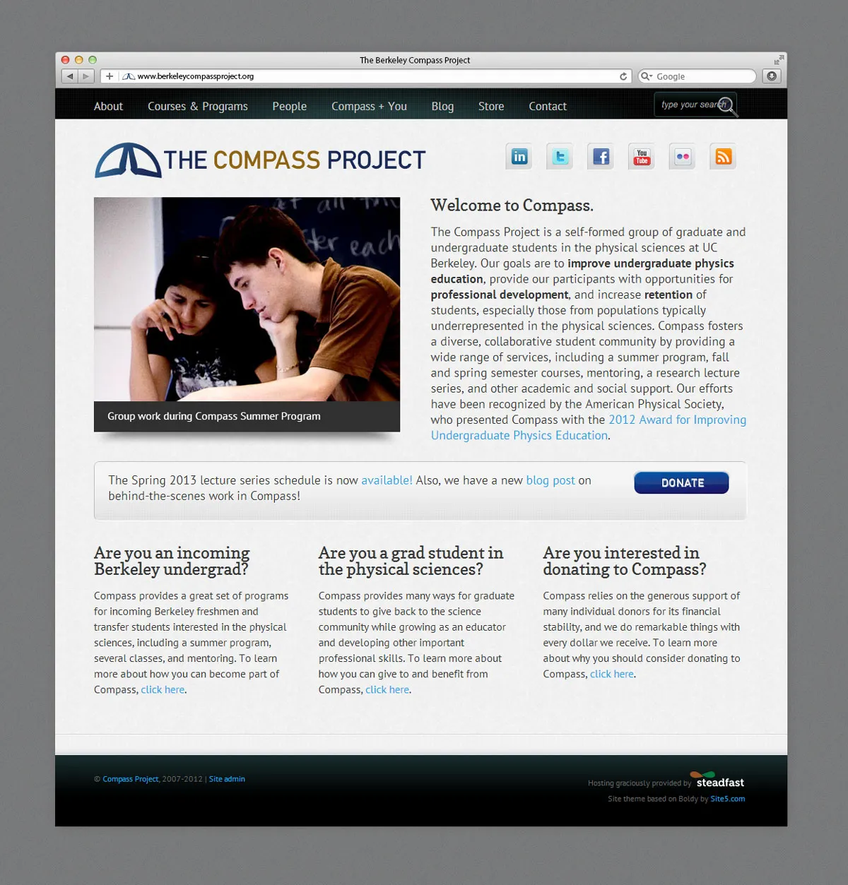 Berkeley Compass Project Website