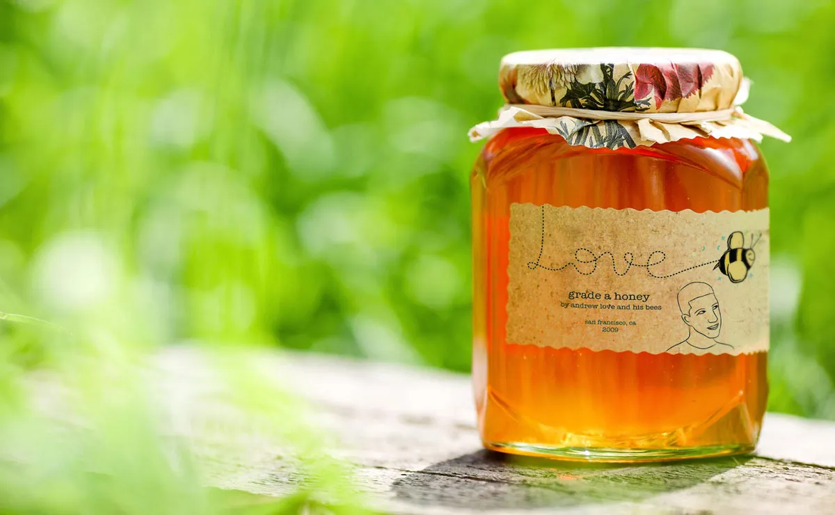 Love Honey Label
